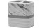 Стакан PRIMANOVA BERGAMA SILVER для зубной пасты и щёток, керамика D-20812 - фото 120474