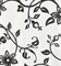 Клеенка DEKORAMA цветы черные на белом 1.4*20м 1/1 117A - фото 120731