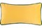 Подушка декоративная MOROSHKA Shangri La 45х20см, потайная молния, желтый+зеленый D02-50 - фото 124218