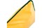 Подушка декоративная MOROSHKA Shangri La 45х20см, потайная молния, желтый+зеленый D02-50 - фото 124219