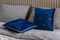 Подушка декоративная MOROSHKA Zolotoy Roy 40х40см потайная молния, синий 938-201-01 - фото 124232