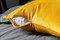 Подушка декоративная MOROSHKA Datch 40х40см, потайная молния, желтый 918-201-03 - фото 124235