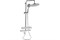Смеситель LEMARK ТРОПИК для ванны с верхней душ.лейкой с поворотным изливом LM7010C - фото 124598