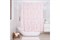 Штора MOROSHKA Akvarel для ванной комнаты тканевая 180х180см, розовый+белый 976-301-02 - фото 124641