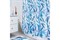 Штора MOROSHKA Akvarel для ванной комнаты тканевая 180х180см, голубой+белый 976-301-01 - фото 124644