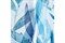 Штора MOROSHKA Akvarel для ванной комнаты тканевая 180х180см, голубой+белый 976-301-01 - фото 124645