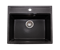 Мойка кухонная GranAlliance черная G-21 - фото 124850