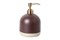 Дозатор для жидкого мыла MOROSHKA Naturel 10х10х15,3см, коричневый xx 007-05 - фото 125427