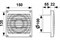 Вентилятор ЭРА осевой вытяжной с обратным клапаном, электронным таймером D 100 ERA 4C ET - фото 125758