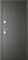 Дверь металлическая ТИТАН-2050/960/R 8С бетон снежный/графит - фото 126140