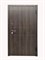 Дверь металлическая УРБАН-2050/960/R Дуб пасадена Ясень белоснежный Чёрный муар ЦП - фото 126236