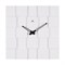 Часы настенные РУБИН Мозаика 1 из МДФ, белый, 29*29см 2929-001 - фото 126345