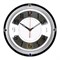 Часы настенные РУБИН Серебрянная классика круг прозрачный d=30см, рама хром 3124-101 - фото 126372