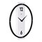 Часы настенные РУБИН Time металл+ дерево, круг d=30,5см, черный+белый 3330-001 - фото 126375