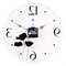 Часы настенные РУБИН Маки прозрачные, открытая стрелка 3433-002 - фото 126387