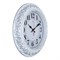 Часы настенные РУБИН Классика круг d=35см, корпус белый с серебром 3524-006 - фото 126403