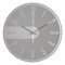 Часы настенные РУБИН Девять зеркало+ матовое покрытие d-39см, открытая стрелка 4041-015 - фото 126419
