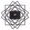 Часы настенные РУБИН Геометрия из металла, d=50см, открытая стрелка, черный 5019-001 - фото 126447