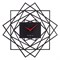 Часы настенные РУБИН Геометрия из металла, d=50см, открытая стрелка, черный 5019-001 - фото 126449
