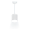 Светильник подвесной RITTER ARTON цилиндр, провод 1м, 80*100мм, GU10 алюминий, цвет белый 59982 1 - фото 128478