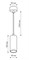 Светильник подвесной RITTER ARTON цилиндр, провод 1м, 55*100мм, GU10, алюминий, цвет белый 59980 7 - фото 128482