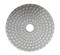Круг TULEX алмазный гибкий шлифовальный, на велкро основе, мокрое шлифование 100мм, P50 851021-50 - фото 129637
