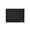Кнопка BERGES для инсталляции NOVUM S5, Soft Touch, черная 40045 - фото 131018