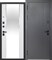 Дверь металлическая Тайга 10см 2МДФ Зеркало (960L) - фото 132542