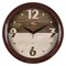 Часы настенные РУБИН Текстура дерева круг d=30см, корпус коричневый 3024-142 - фото 133033