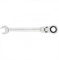 Ключ MATRIX комбинированный трещоточный 13мм Crv шарнирный, зеркальный хром 14865 - фото 134326