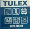 Бур TULEX по бетону, 2 резца YG8C, 40 Cr-V, 46-51 HRS, хвостовик SDS-Plus, 160*8мм 6022-160-08 - фото 136647