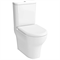 Унитаз-компакт VITRA Zentrum back to wall сиденье микролифт 9012B003-7202 - фото 139634