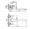 Смеситель HAIBA для ванны, графит HB22505-3 - фото 141564