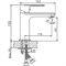 Смеситель HAIBA для раковины, хром HB10505 - фото 141598