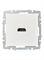 Розетка BRITE HDMI белая BR-H10-K01/PHDMI-0-Брб - фото 144087