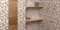 Плитка КЕРАМИН облицовочная Гламур 400*275 3Т коричневый (1,65) КТ-00001081 - фото 15714