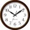 Часы настенные САЛЮТ Фотон П111 коричневый - фото 17985