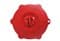 Крышка TORO для кастрюли силиконовая красная (24/144) 263615 - фото 19466