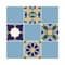 Плитка UNITILE мозаика Багдад синий верх 03 300*300 (98*98) (1-й сорт) - фото 23093