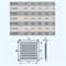 Решетка ЭРА вентиляционная с покрытием полимерной эмалью, с сеткой 150*150 1515МЭ коричневая - фото 25411