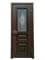Полотно ЛЕСКОМ дверное Экшпон Соната ясень коричневый/черная патина стекло с художеств. печатью 90 - фото 26741