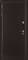 Дверь металлическая TS3-G305 черный муар/белая 96 правая (термо) - фото 27037