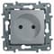 Розетка LEGRAND Etika 2К+З со шторками, винтовые зажимы, 16А (алюминий) 672434 - фото 35548