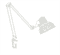 Светильник ТРАНСВИТ настольный Бета-К+ с основанием, Е27, 60 Вт, 220 В, белый ННБ37-60-160 - фото 36103
