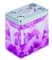 Подставка д/зубных щеток АКВАЛИНИЯ фиолетовые лепестки - фото 36902