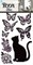 Элемент декоративный ROOM DECOR Кошечка с бабочками-мини PLA 3402 - фото 39139