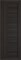 Полотно ЛЕСКОМ дверное Экшпон Техно-10 орех темный стекло черное 80 - фото 39784