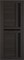 Полотно ЛЕСКОМ дверное Экшпон Техно-9 орех темный стекло черное 70 - фото 39793