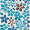 Панель 9мм*2,7*0,25 Мозаика голубая лагуна (161/1) - фото 40807