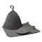 Набор Hot Pot из трех предметов (шапка.коврик,рукавица) серый 41184 - фото 41750